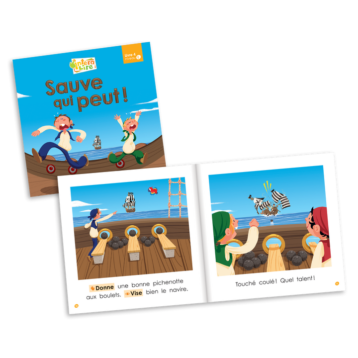 InteraLire - Niveau E - Livres 1 à 5