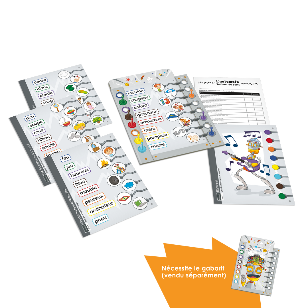 L'automate - Français 1.2 Lecture de mots avec des sons simples