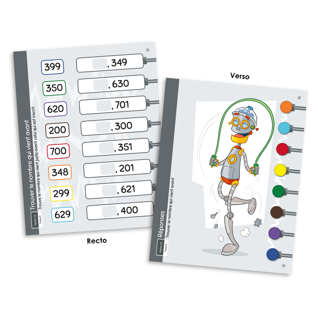 L'automate - Mathématiques 1.3 Numération de 0 à 1 000