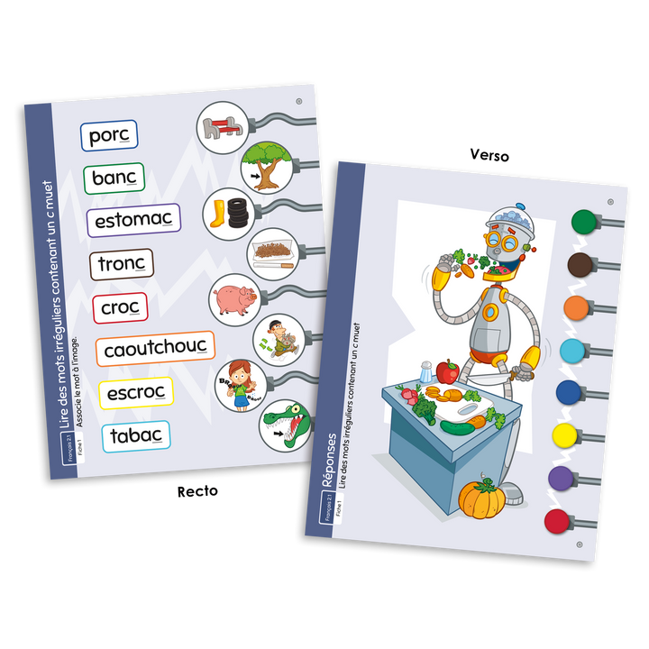 L'automate - Français 2.1 Lecture de mots irréguliers