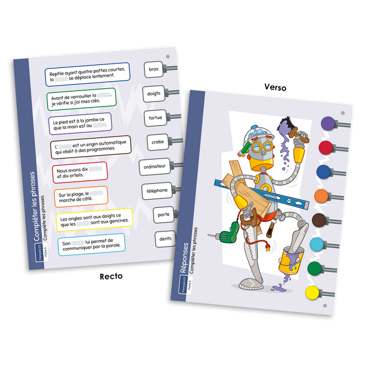 L'automate - Français 2.2 Raisonnement verbal (inférer)