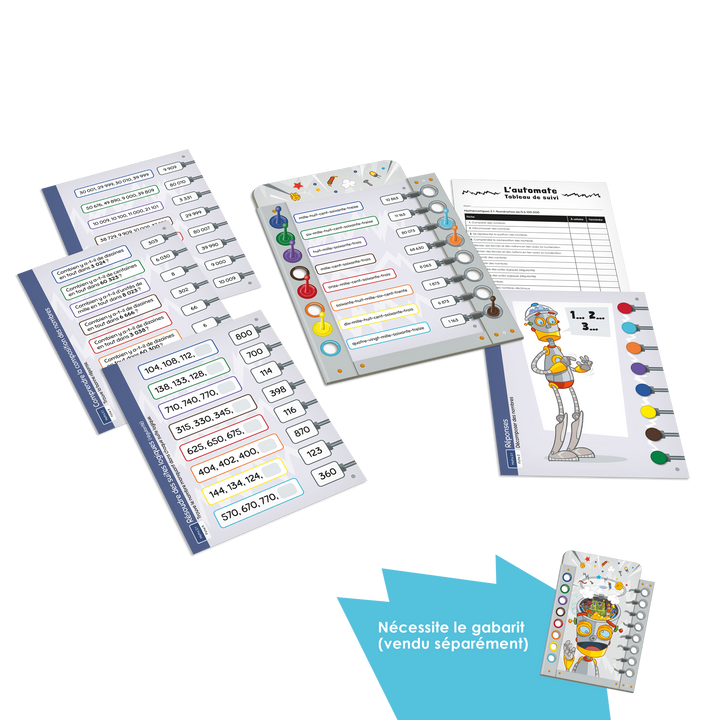 L'automate - Mathématiques 2.1 Numération de 0 à 100 000