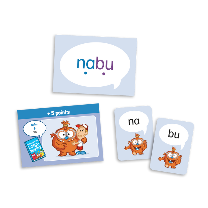 Logamonstre 1 : Graphèmes simples – CV/CV