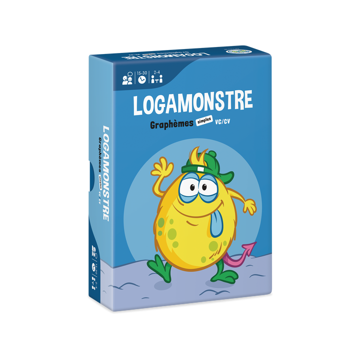 Logamonstre 2 : Graphèmes simples – VC/CV