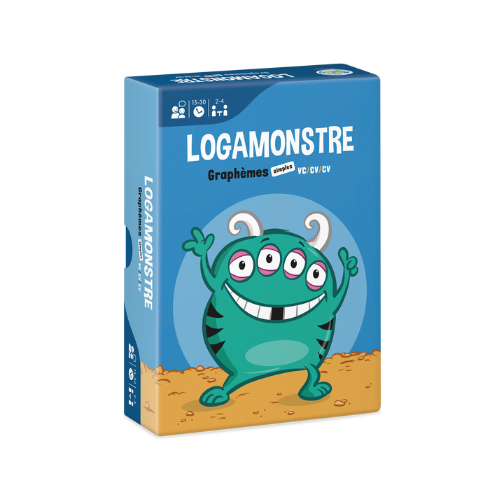 Logamonstre 5 : Graphèmes simples – VC/CV/CV