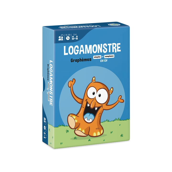 Logamonstre 7 : Graphèmes simples et complexes – CV/CV