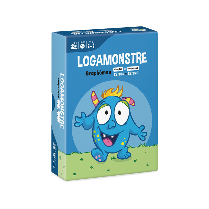 Logamonstre 9 : Graphèmes simples et complexes – CV/CCV ou CV/CVC