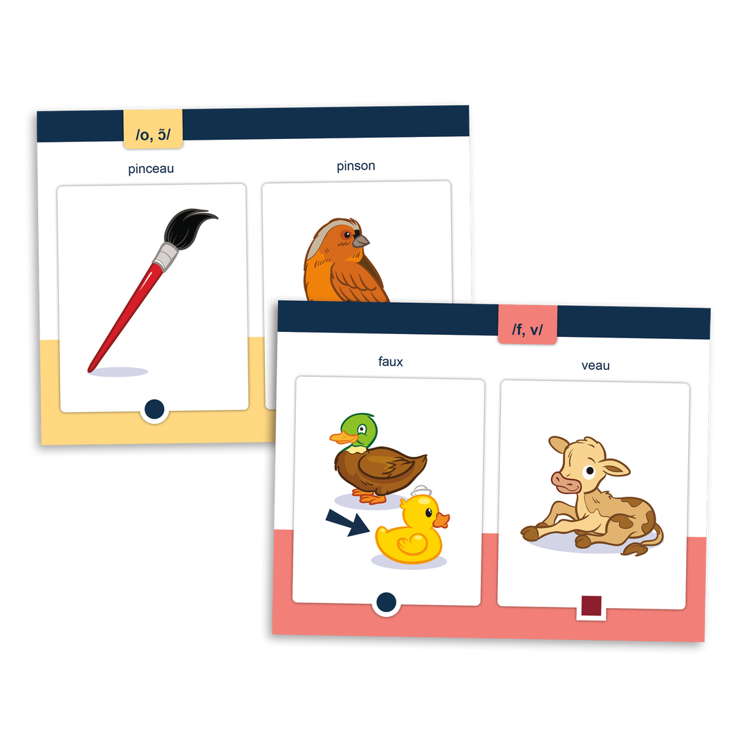 Paires minimales en images