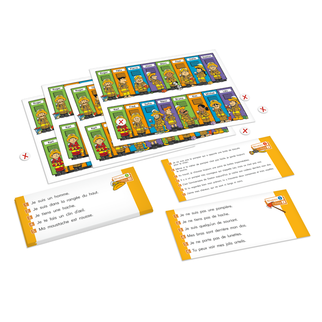 Les pompiers de la caserne