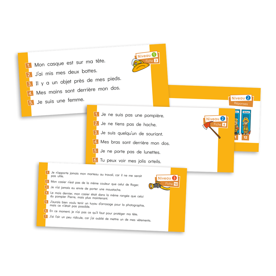 Les pompiers de la caserne