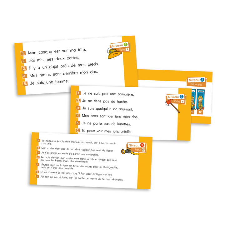 Les pompiers de la caserne