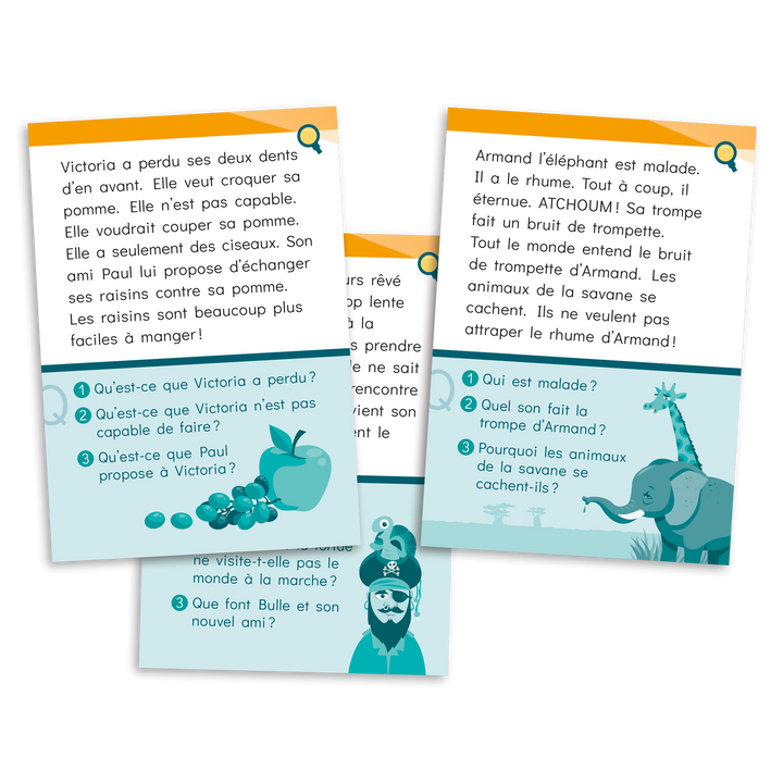 Ensemble Cartes à lire - 1re année