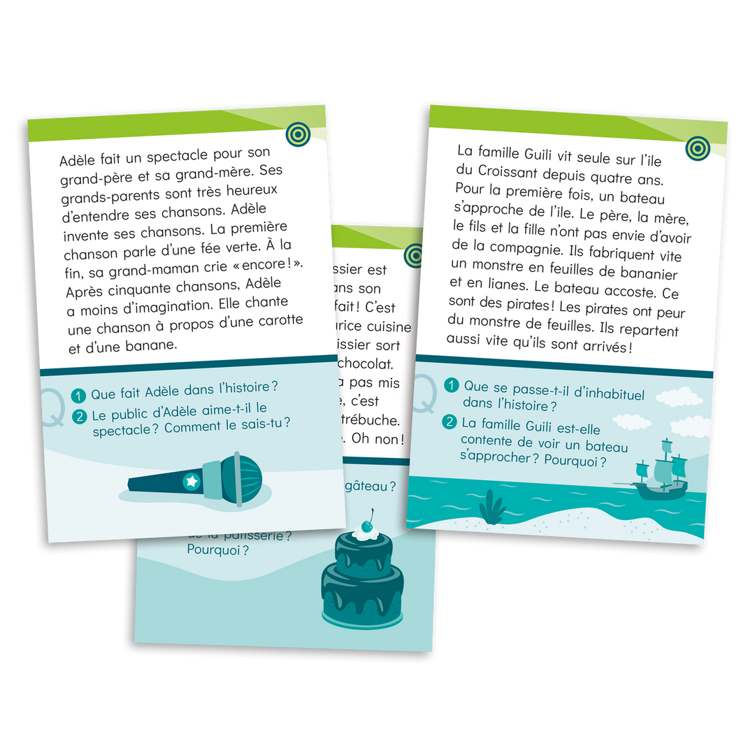 Ensemble Cartes à lire - 2e année