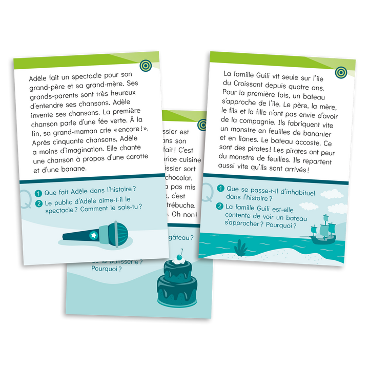 Ensemble Cartes à lire - 2e année