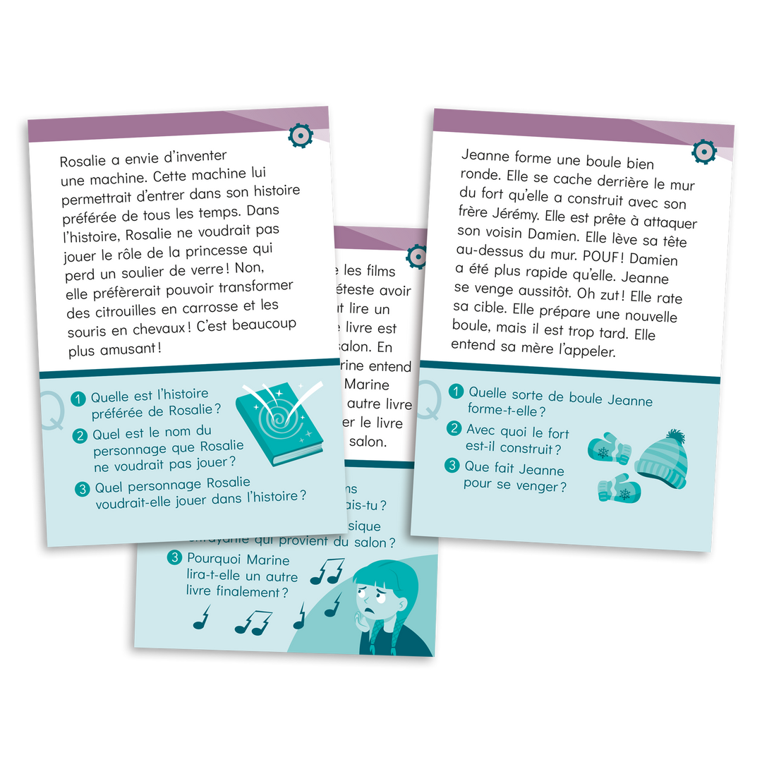 Ensemble Cartes à lire - 2e année