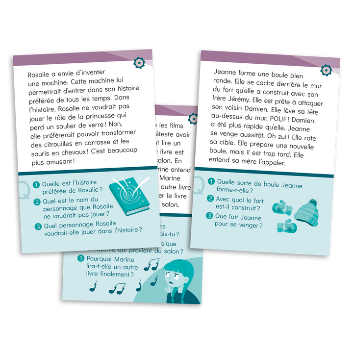 Ensemble Cartes à lire - 2e année