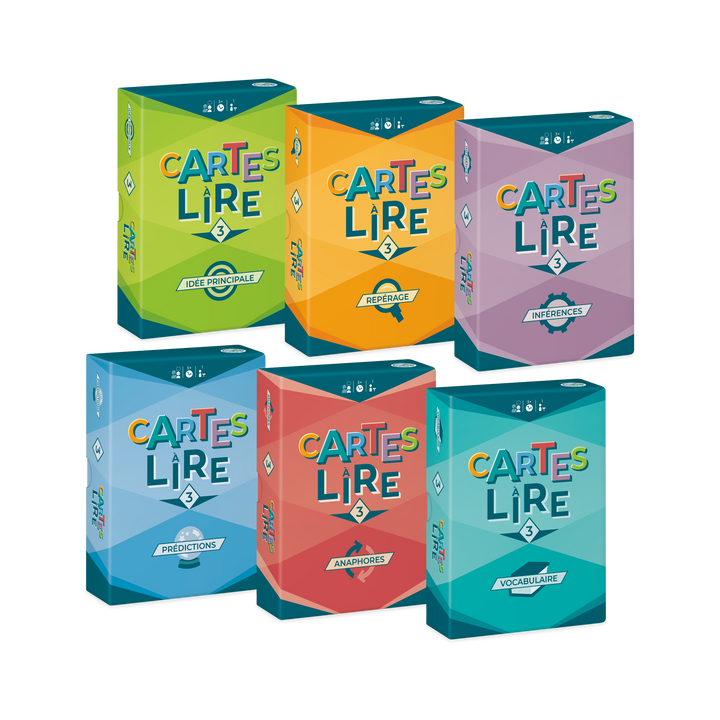 Ensemble Cartes à lire - 3e année