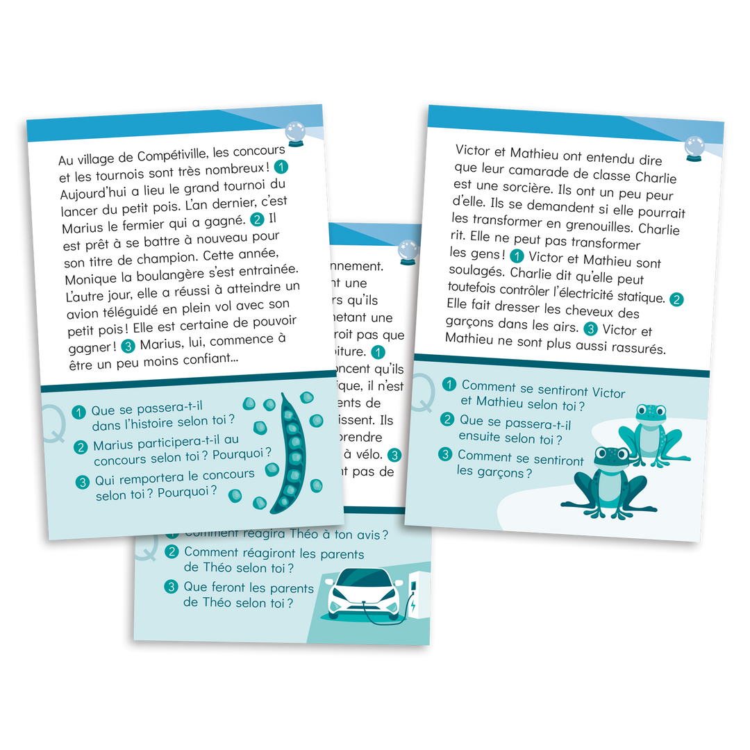 Cartes à lire 3e année - Prédictions