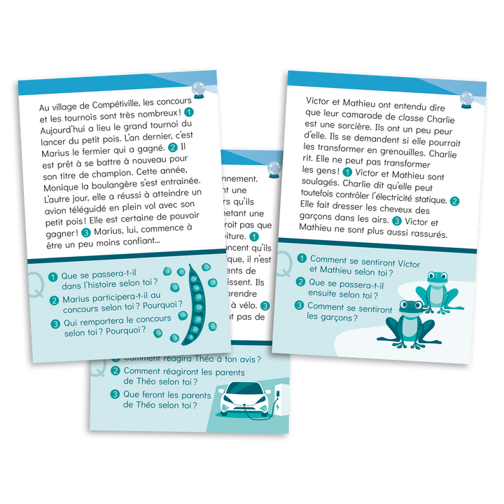 Cartes à lire 3e année - Prédictions