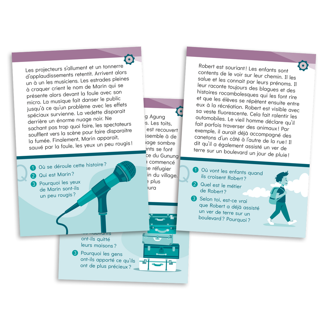 Ensemble Cartes à lire - 4e année