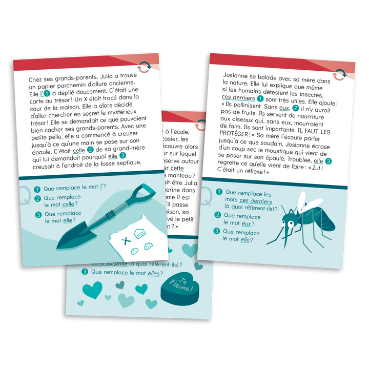 Ensemble Cartes à lire - 4e année