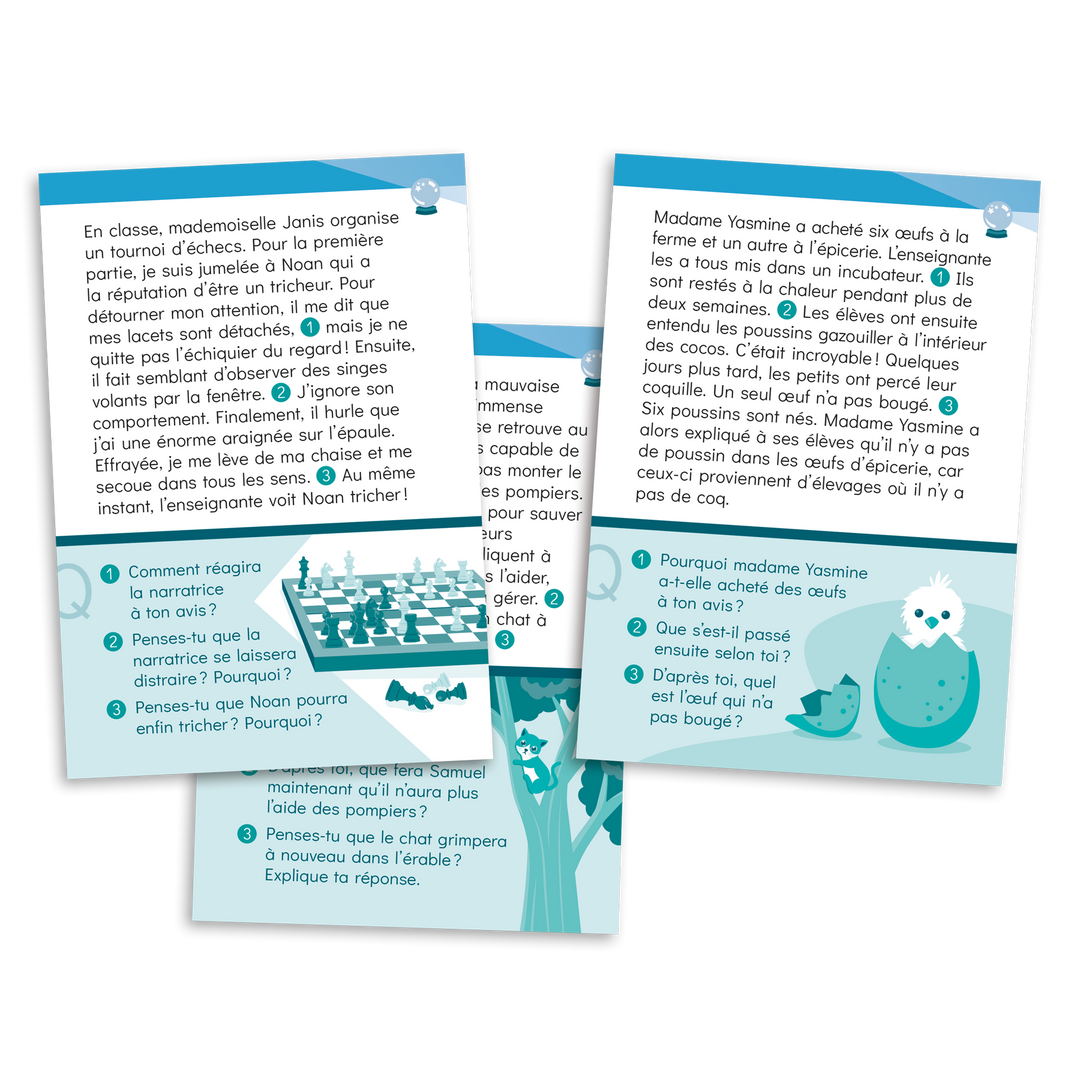 Cartes à lire 4e année - Prédictions