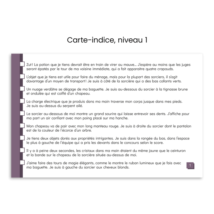 Le concours de sorcellerie