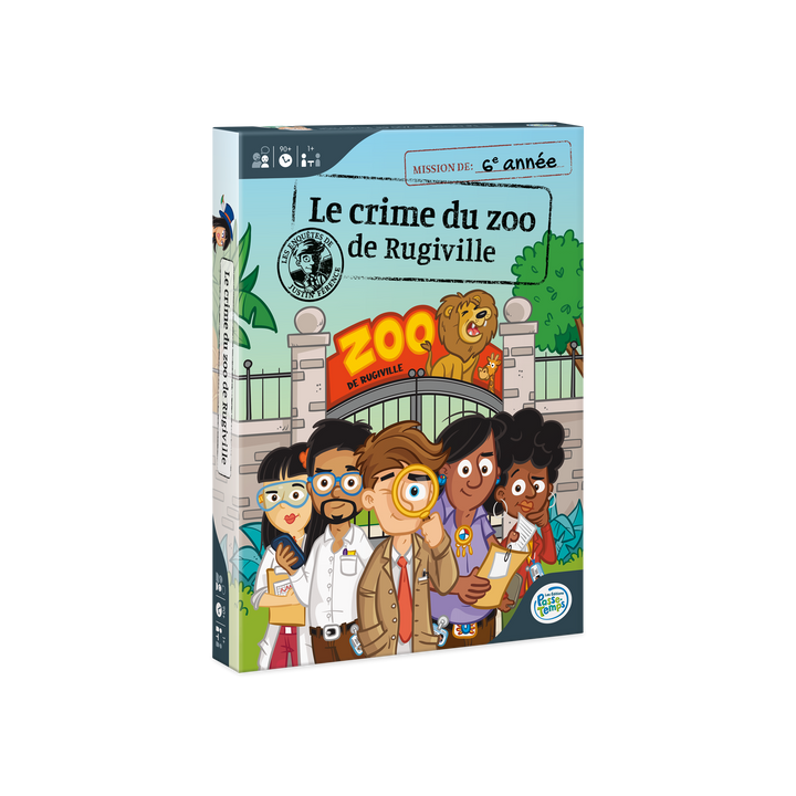 Justin Férence - Le crime du zoo de Rugiville