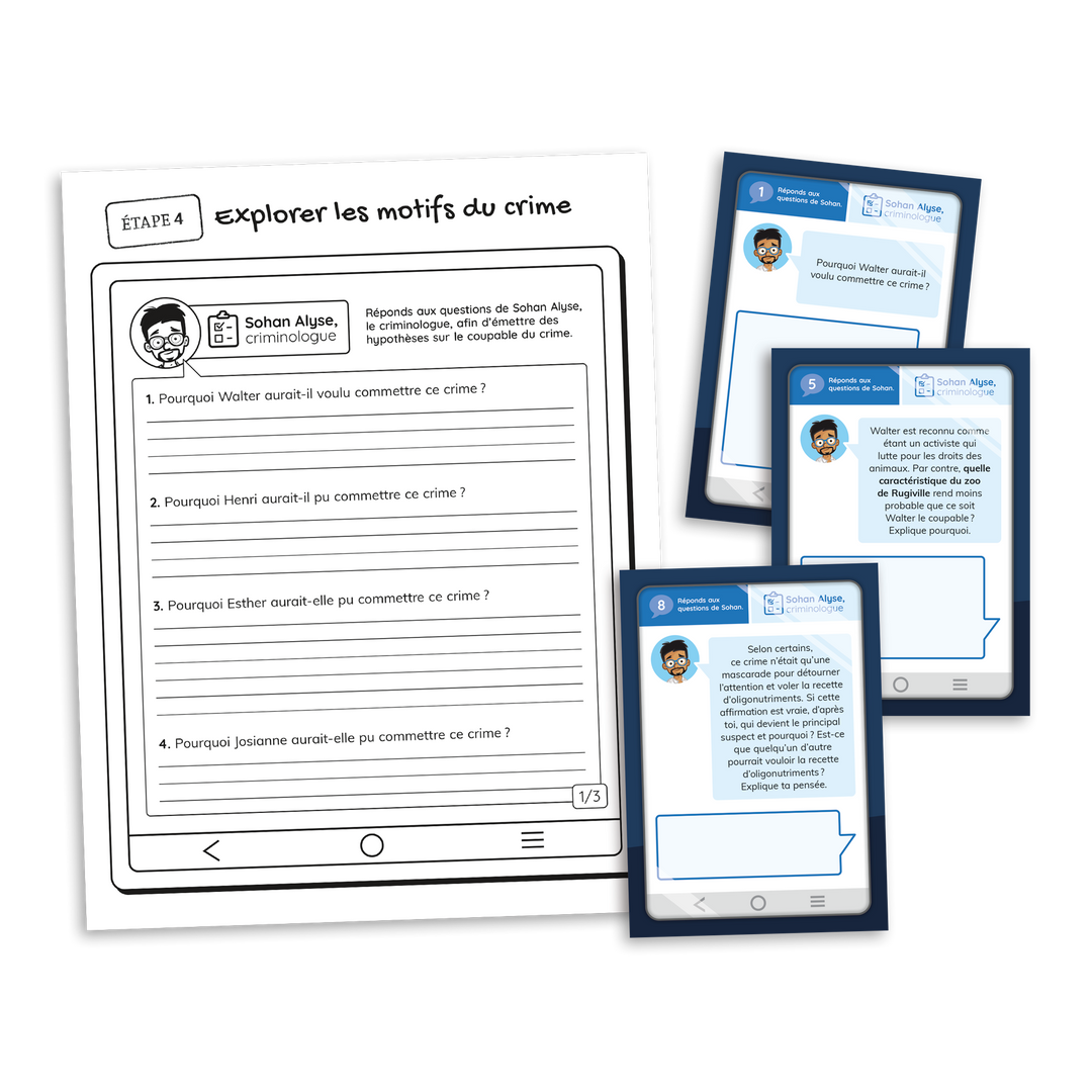 Justin Férence - Le crime du zoo de Rugiville