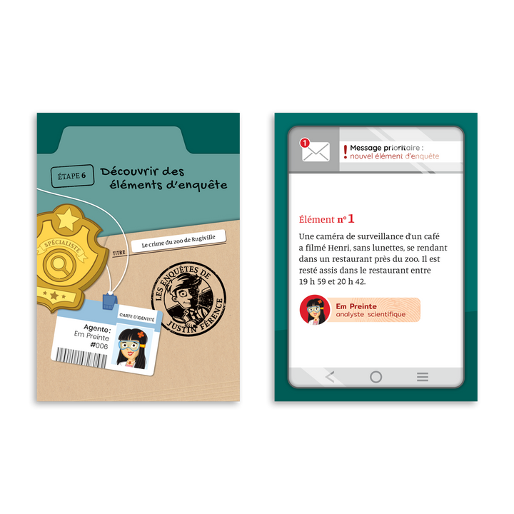 Justin Férence - Le crime du zoo de Rugiville