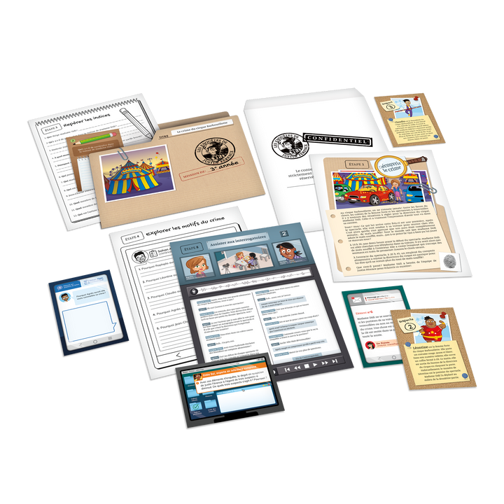 Justin Férence - Le crime du cirque Barbouillette