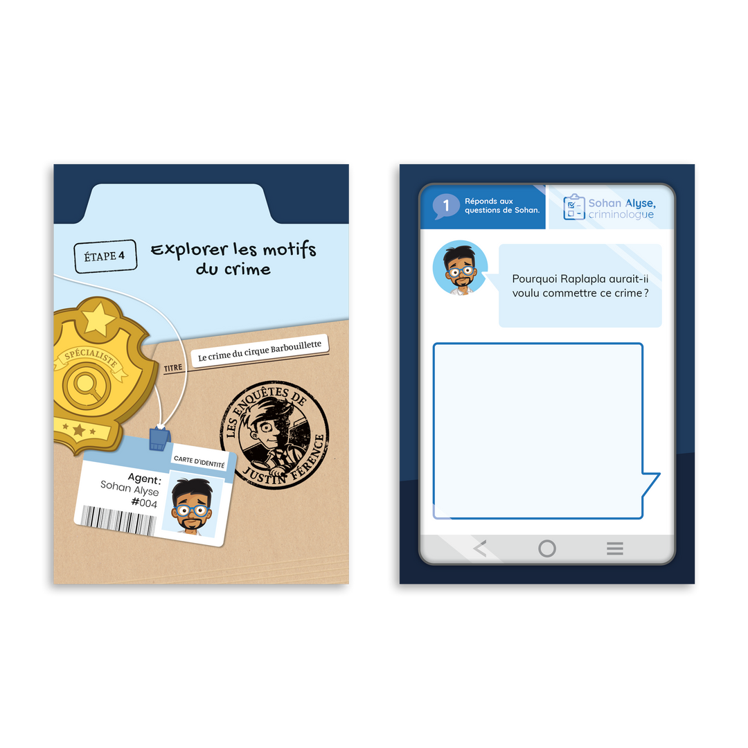 Justin Férence - Le crime du cirque Barbouillette