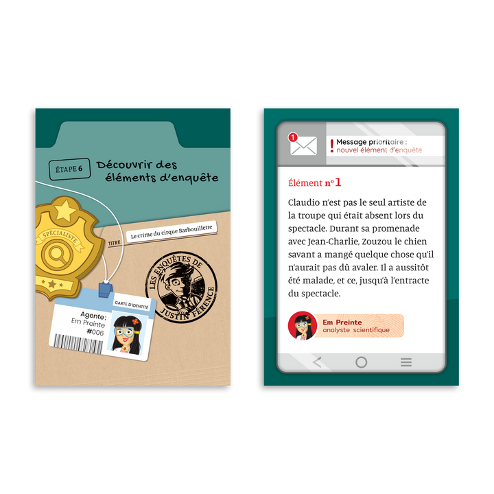 Justin Férence - Le crime du cirque Barbouillette