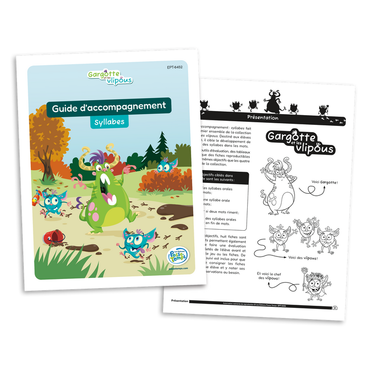 Gargotte et les vlipous - Ensemble syllabes