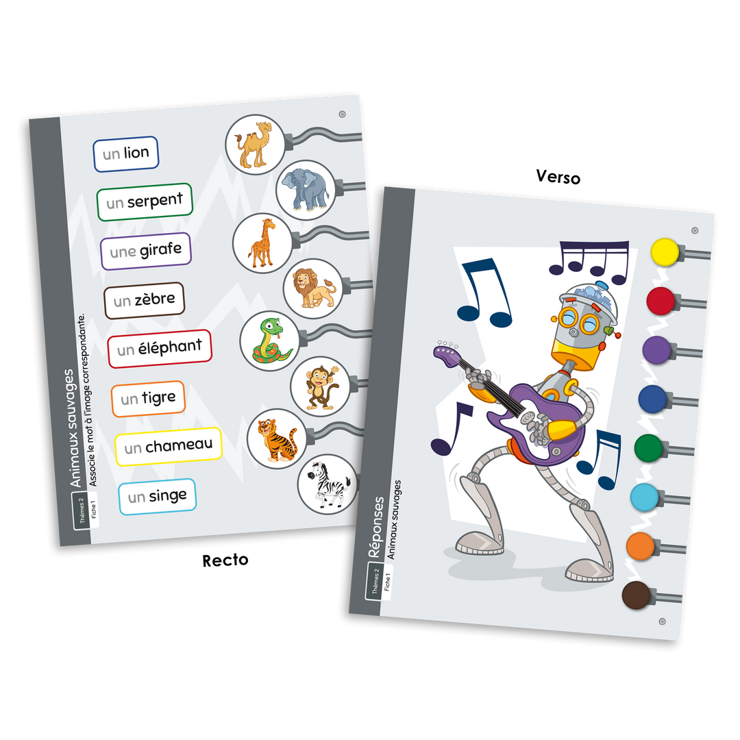 L'automate - Lecture de mots par thèmes : vie quotidienne 2