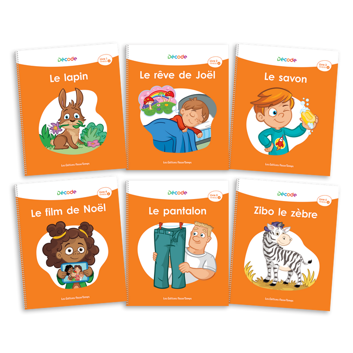 Décode - Niveau 4 - Grands livres 1 à 6