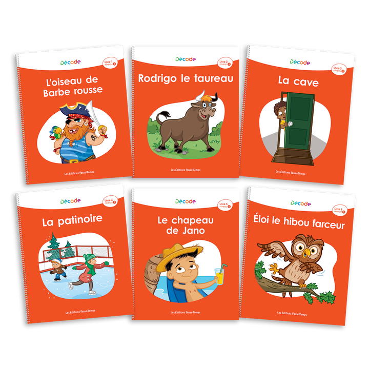 Décode - Niveau 5 - Grands livres 1 à 6