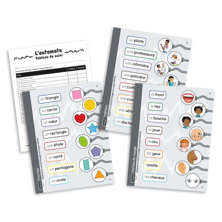 L'automate - Ensemble Lecture de mots par thèmes