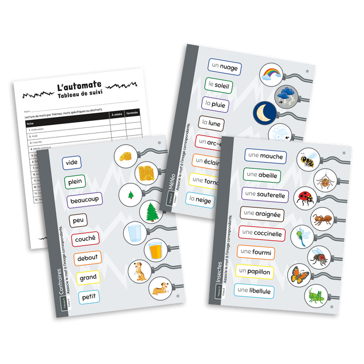 L'automate - Ensemble Lecture de mots par thèmes