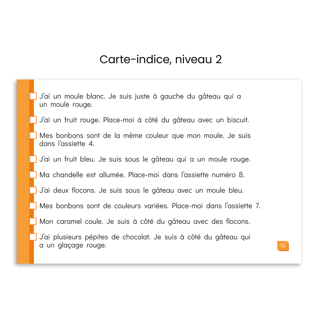 Les petits gâteaux