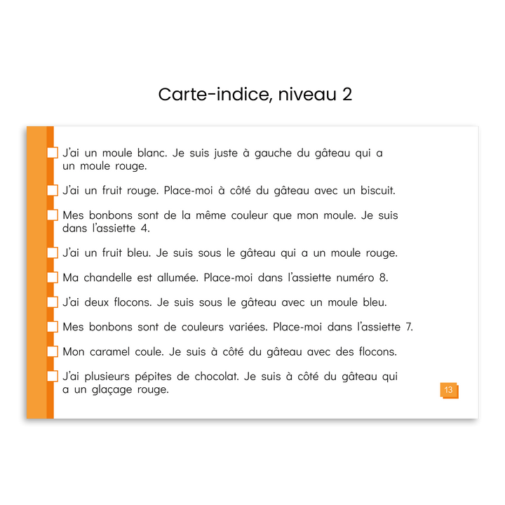 Les petits gâteaux