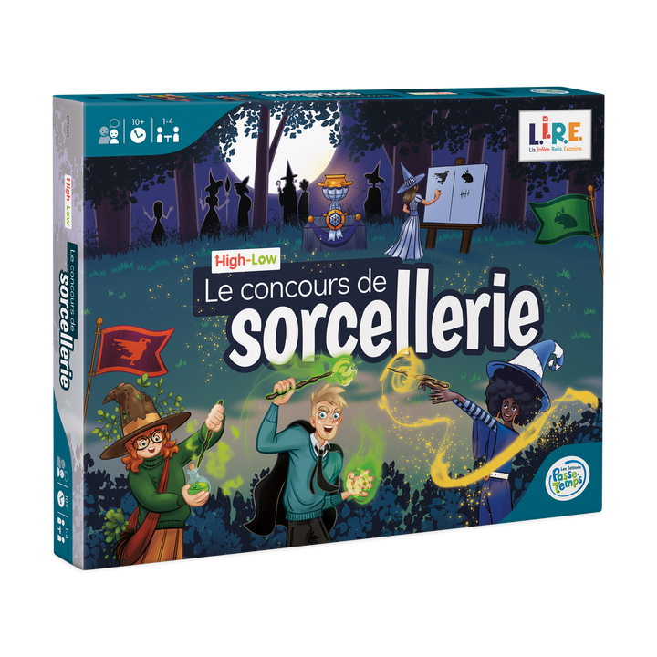 Le concours de sorcellerie - Version adaptée "high-low"