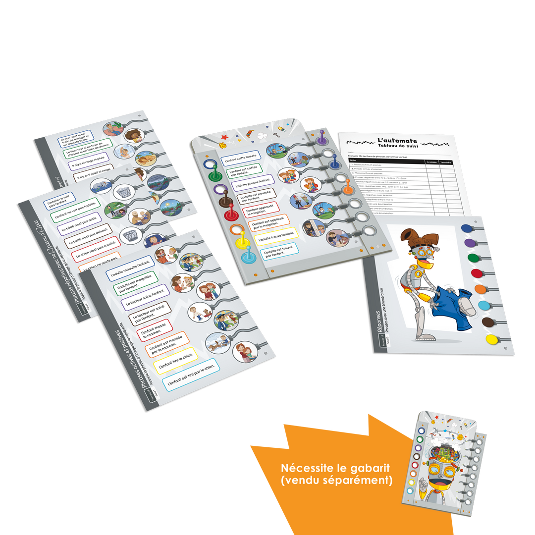 L'automate - Français 1.8 Lecture de phrases de formes variées