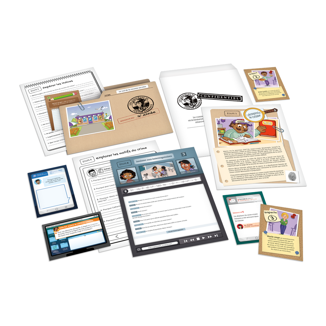 Justin Férence - Le vol de la recette secrète