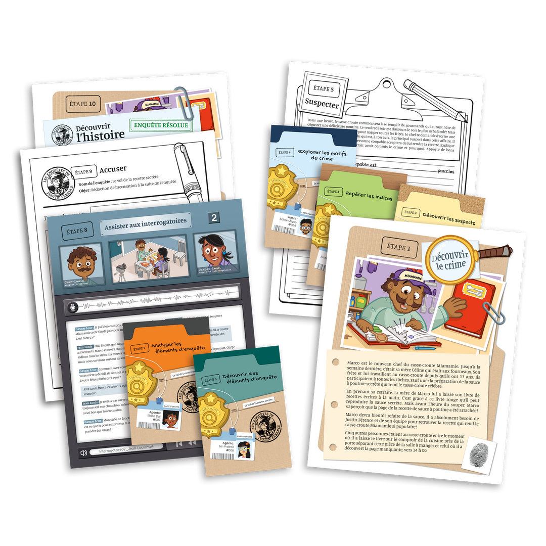 Justin Férence - Le vol de la recette secrète