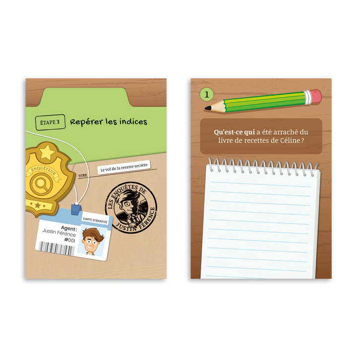 Justin Férence - Le vol de la recette secrète