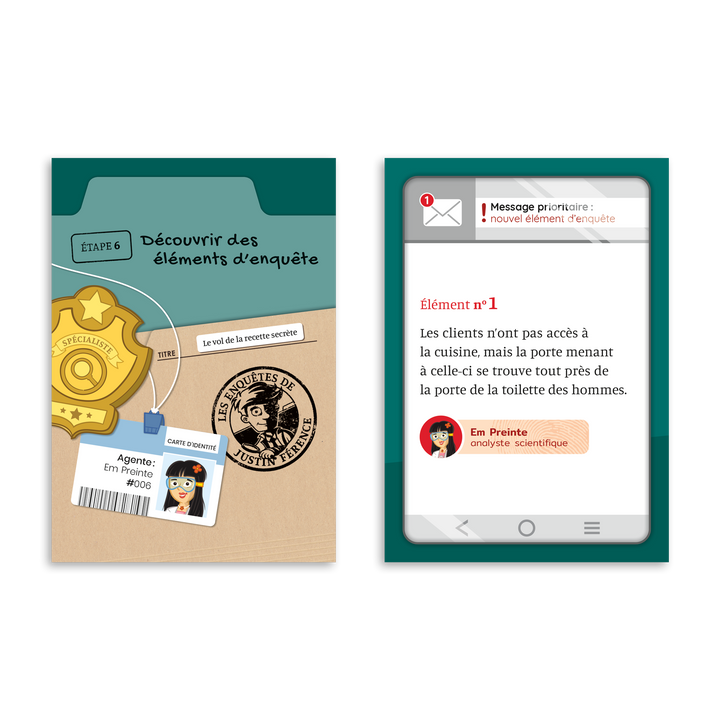 Justin Férence - Le vol de la recette secrète