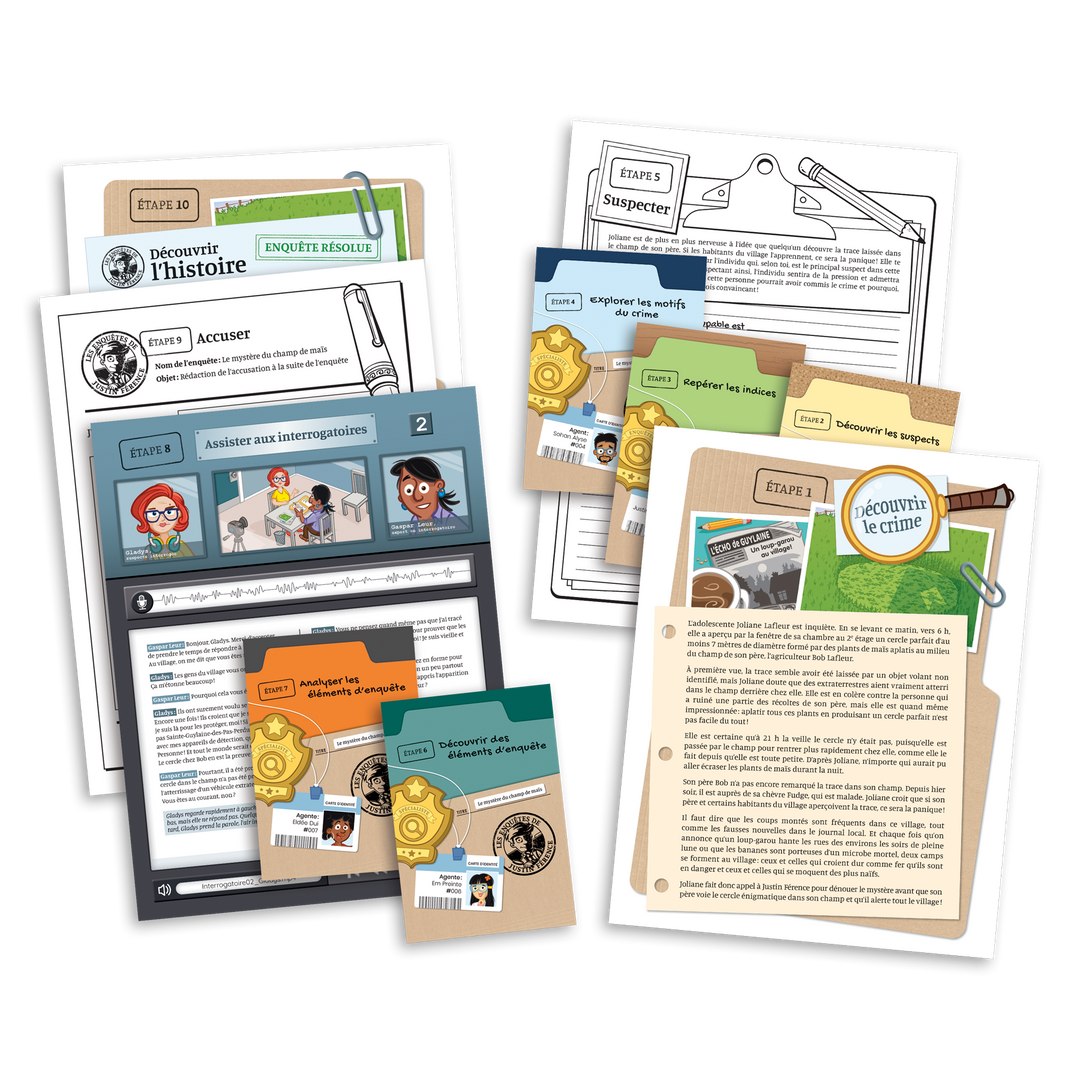 Justin Férence - Le mystère du champ de maïs