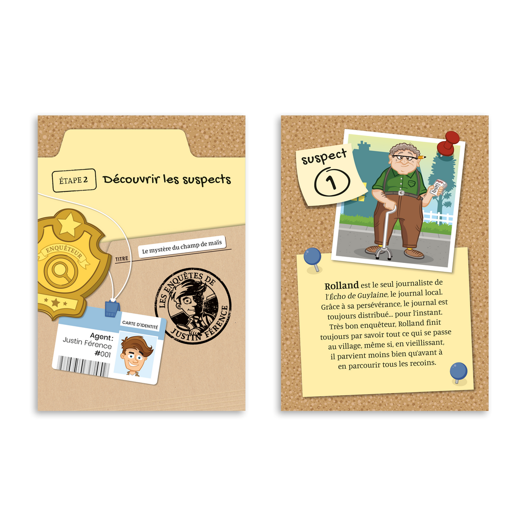 Justin Férence - Le mystère du champ de maïs