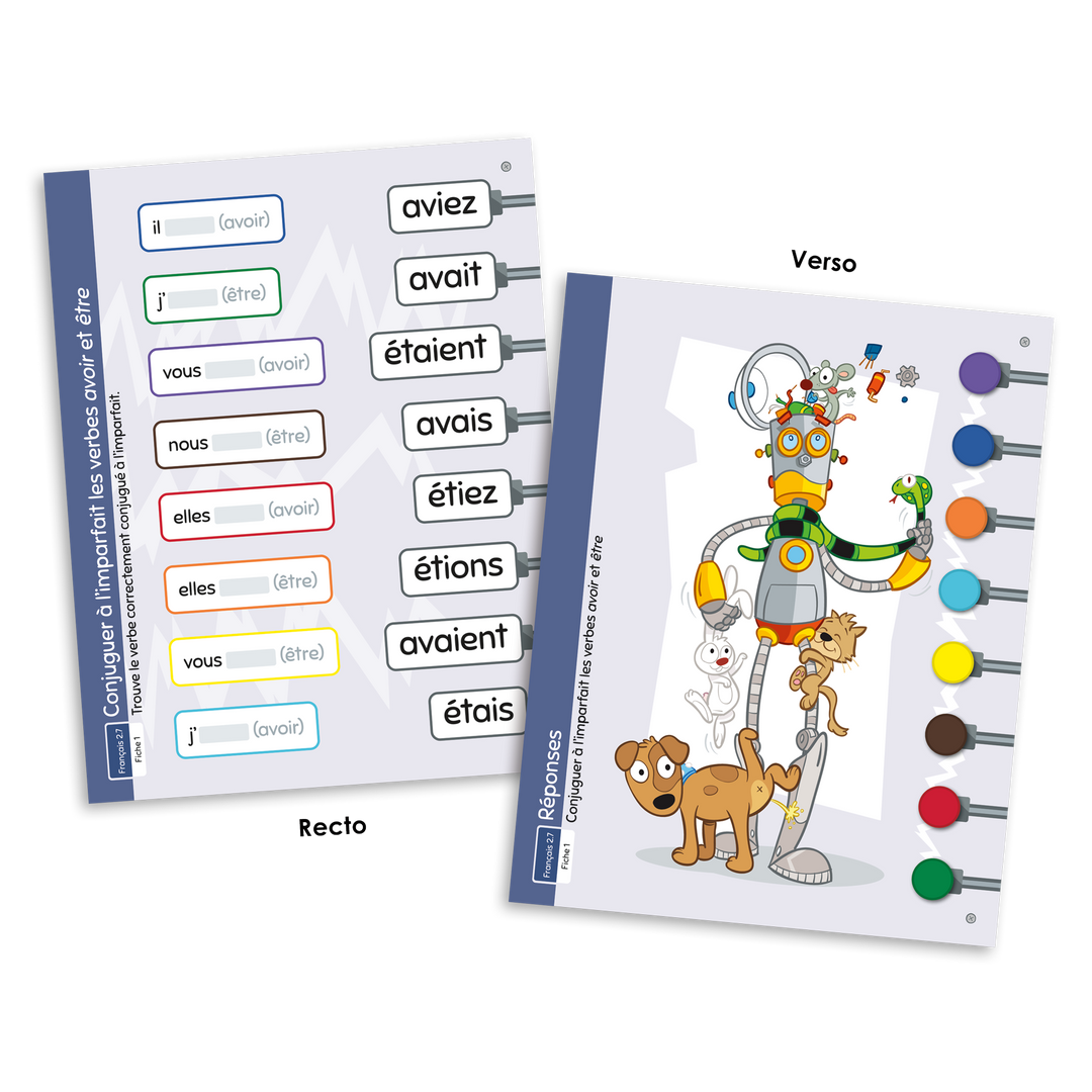 L'automate - Français 2.7 Conjugaison : imparfait, futur et conditionnel